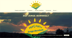 Desktop Screenshot of junge-bornholt.de